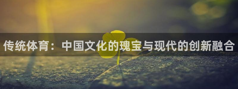 64体育：传统体育：中国文化的瑰宝与现代的创新融合